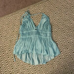 Light blue impeccable pig top size medium
